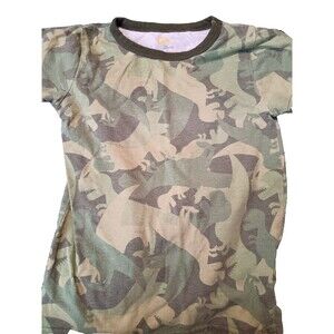 SOL Sleep Boys Green Dinosaur Shirt Size 5